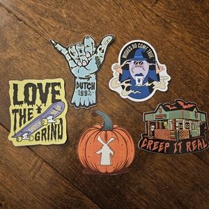 Dutch Bros Coffee Five Sticker Set